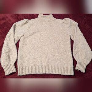 George Women's Beige Turtleneck Sweater